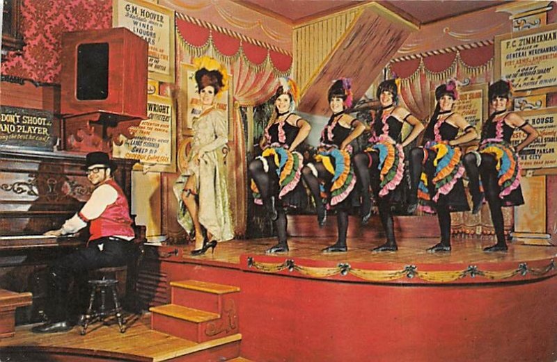 Ms. Kitty and the cancan girls Long Branch saloon Dodge City Kansas