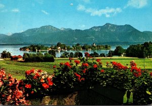 Germany Chiemsee mit Fraueninsel 1986