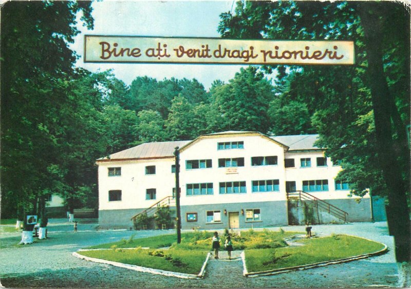 Postkarte Cluj-Napoca Tabara de pioneri Leghia