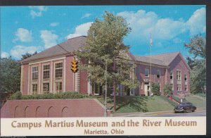 America Postcard - Campus Martius Museum & The River Museum, Marietta, Ohio RT45