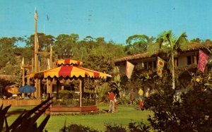 San Diego, California - The Courtyard at the Bazaar Del Mundo - in 1973