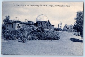Northampton Massachusetts MA Postcard New View Observatory Smith College 1910