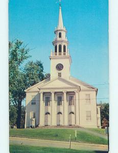 Unused Pre-1980 CHURCH SCENE Milford Connecticut CT p3843