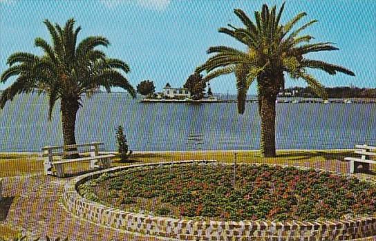 The Beautiful Waterfront Park At The Foot Of Green Bridge Palmetto Florida