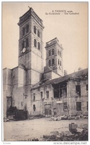 VERDUN, Meuse, France, 1900-1910's; The Cathedral