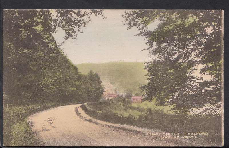 Gloucestershire Postcard - Cowcombe Hill Looking West, Chalford MB766