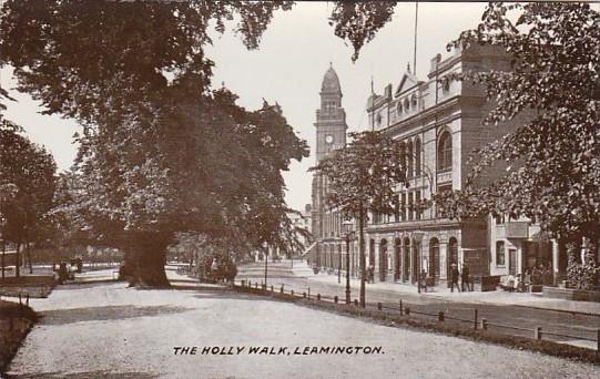 England Leamington The Holly Walk Real Photo