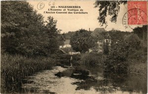 CPA MALESHERBES - L'Essonne et Vestiges de l'Ancien Couvent (631866)