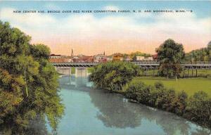 Minnesota Moorhead   Center Avenue, Bridge over Red River