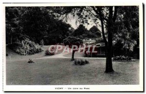 Old Postcard Vichy Un Coin Du Parc