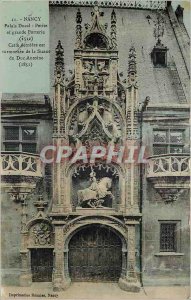 Old Postcard Nancy Ducal Palace Small and Large Gatehouse (1512) The latter i...