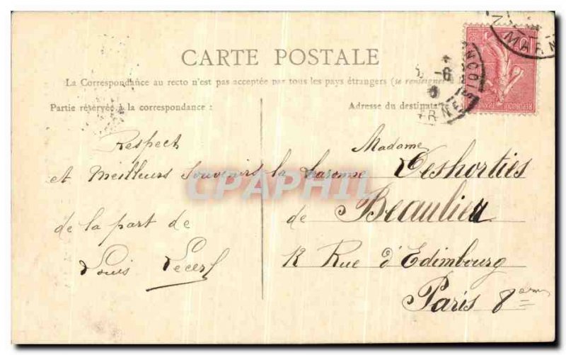 Old Postcard Vitry Le Francois Notre Dame Church