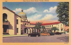 Postcard Pima County Court House Tucson AZ