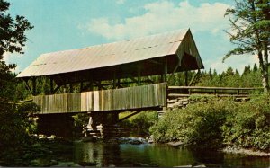 River Road Covered Bridge Pittsburg New Hampshire