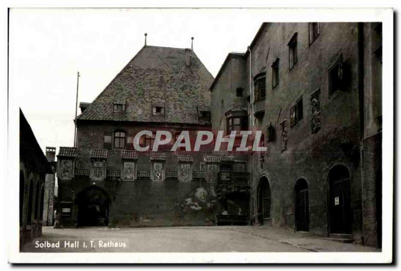 Old Postcard Solbad Hall T Rathaus