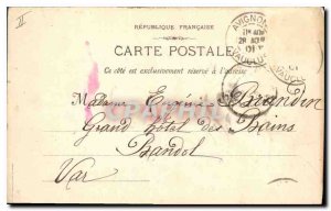 Postcard Old Avignon Place de l'Horloge