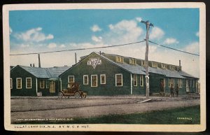 Vintage Postcard 1915-1930 Life at Camp Dix, AYMCA Hut, Trenton, New Jersey (NJ)