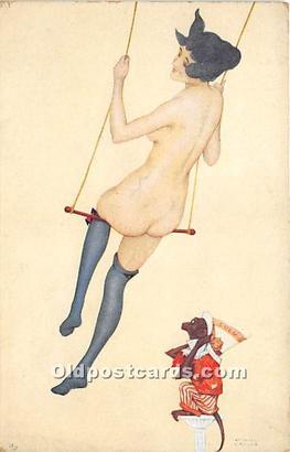 Lulu # 49 Marque L-E Artist Raphael Kirchner Unused 