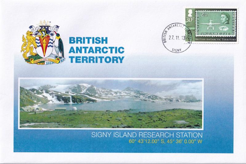 Signy Island Research Station British Antarctic Territory Stamp Rare FDC