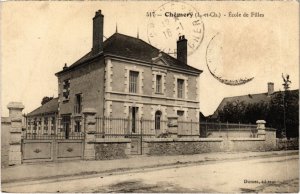 CPA Chemery Ecole de Filles FRANCE (1288269)
