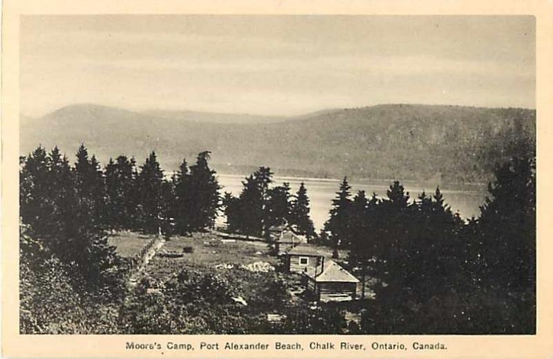 Moore's Camp Port Alexander Beach Chalk River Ontario ON