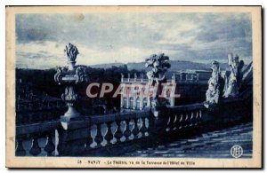 Old Postcard Nancy Theater seen from the terrace of the Hotel de Ville