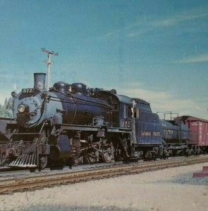 Railroad Postcard Canadian Pacific 972 Locomotive Steam Train Audio Visual RP912 