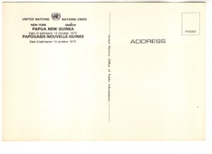 Papua New Guinea Flag United Nations