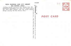 YMCA Building and City Library Des Moines, Iowa USA