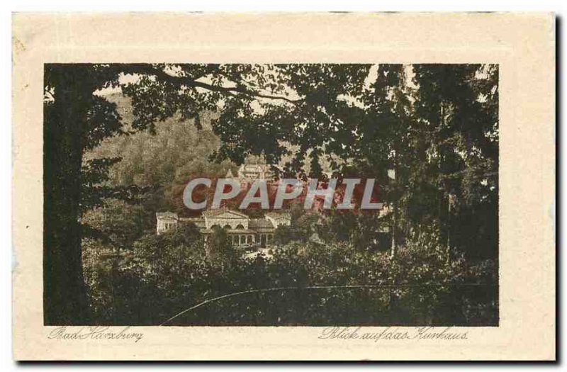 Old Postcard Bad Harzburg Blick auf das Kurhaus