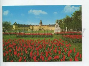 442114 Germany Karlsruhe In the palace park tulips tourist advertising Old