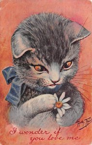 Artist Arthur Thiele Cat 