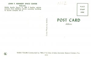 Floriida Kennedy Space Center  Apollo Saturn V 500 F