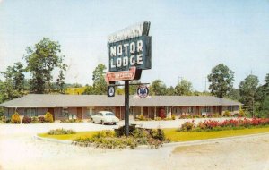 Fultondale Alabama Buchmann Motor Lodge Vintage Postcard AA52467