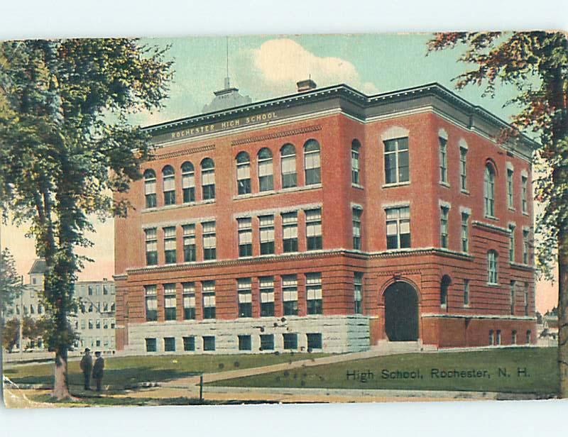 Divided-Back HIGH SCHOOL Rochester New Hampshire NH k0705