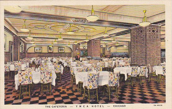 The Cafeteria Y M C A Hotel Chicago Illinois Curteich