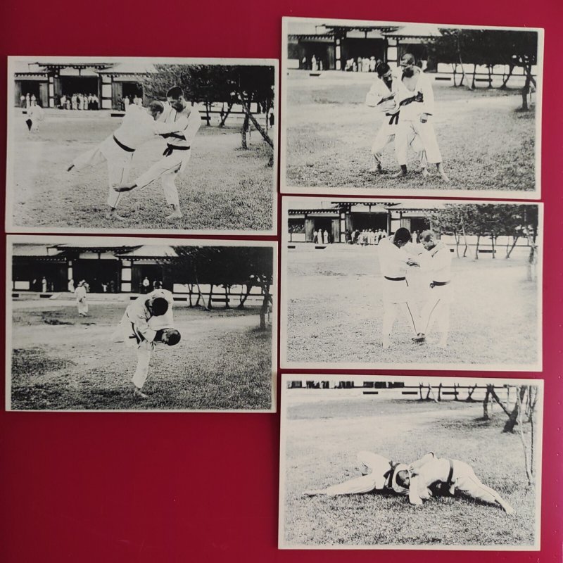 JAPAN JUDO Dai Nippon Butoku Kai 大日本武徳会 POSTCARD SET