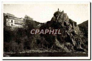 Chateauneuf les Bains Old Postcard Virgin Peak albert dominant Sioul