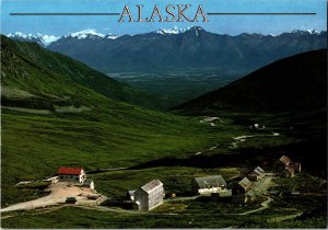 Continental Postcard Independence Mine Hatcher Pass, Alaska CE17
