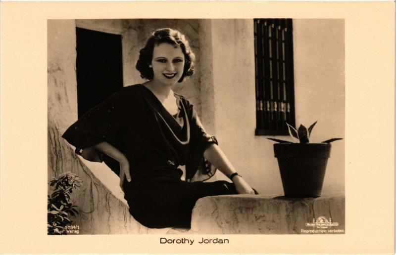 CPA AK Dorothy Jordan Film Stars (326529)