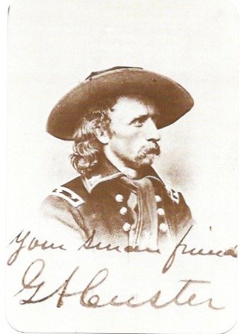 US Old West Collector Series. George Armstrong Custer.  Unused.