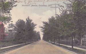 Ohio Columbus Woodland Avenue 1907
