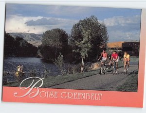 Postcard Boise Greenbelt, Boise, Idaho