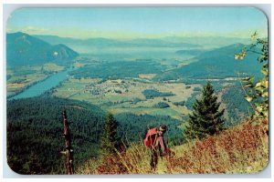 c1950's Lake Pend Oreille and Clarkfork River Delta Idaho ID Postcard