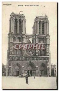 Paris Old Postcard Notre Dame