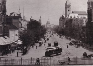 Washington D C The Capitol and Pennsylvania Avenue Circa 1897