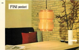 Postcard 1960s Mid Century Denmark Interior Advertising undivided 23-6188