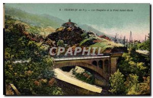 Old Postcard Thiers La Chapelle and Pont Saint Roch