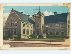 W-Border LIBRARY SCENE Joliet Illinois IL hs2676