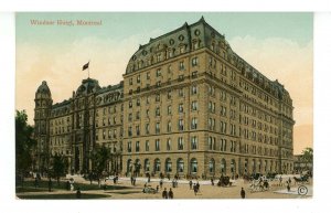 Canada - QC, Montreal. Windsor Hotel, Dominion Square